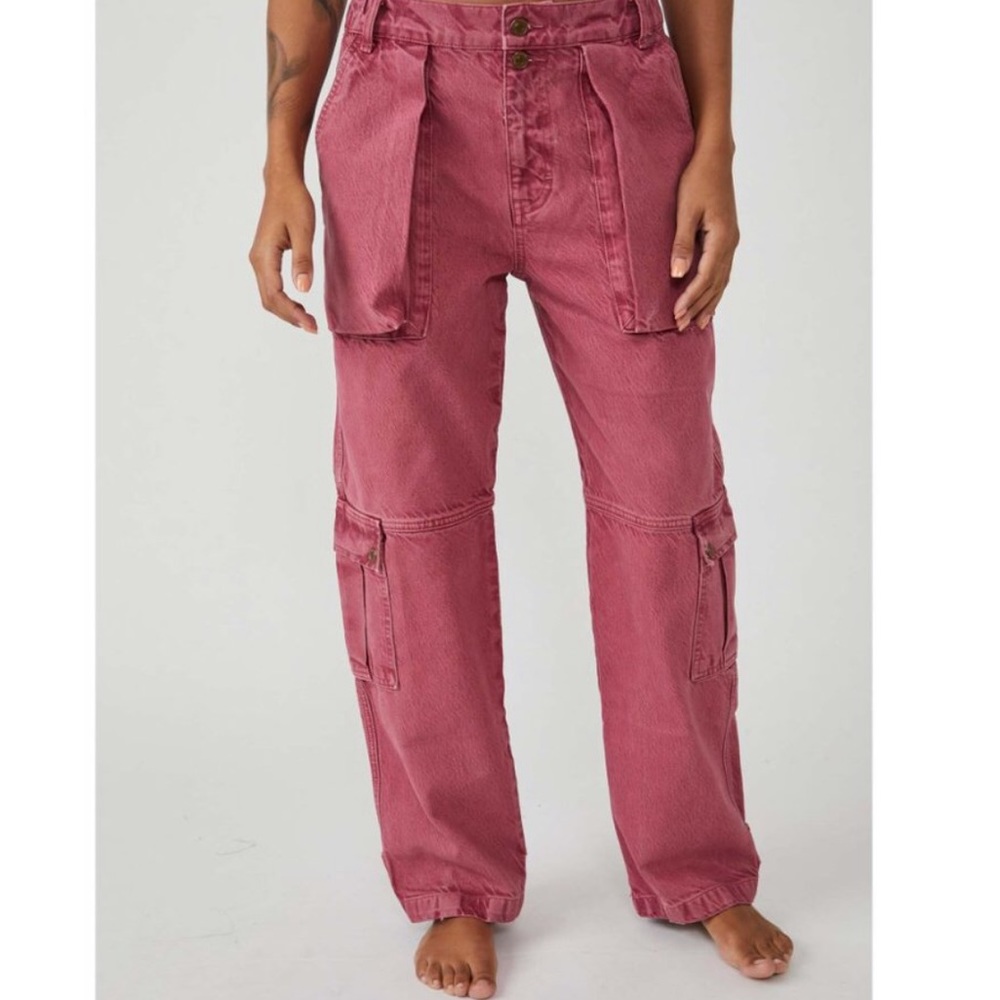 Free people Marx Slouchy Cargo Jean 28